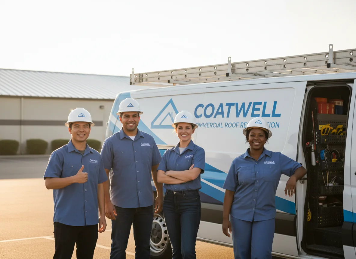 Commercial roof coating company in Pleasanton, CA